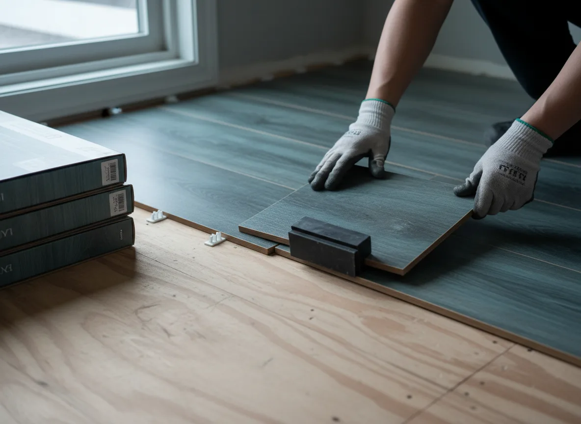 Luxury Vinyl Plank Installation company in Kildare, TX